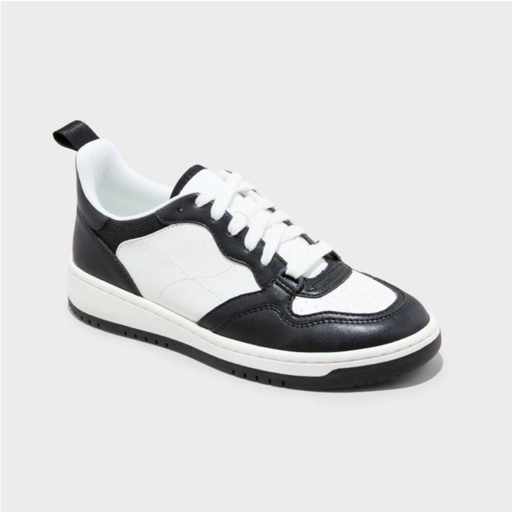 Wild Fable Netty Black White Memory Foam Fashion Sneakers